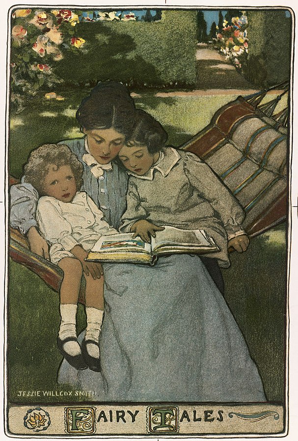 Matky také čtou svým dětem. FOTO: Ednas99/Creative Commons/CC BY-SA 4.0