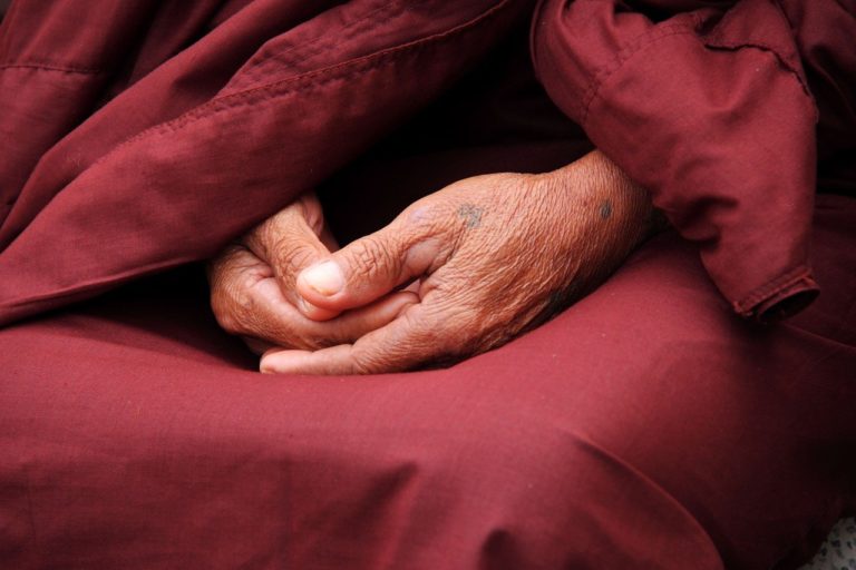 Během prvního 1000 dnů se mnich snaží zbavit veškerého tuku. (pixabay)