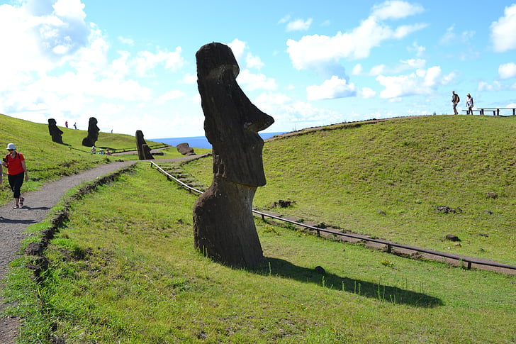 Moai jsou předmětem zájmu už více než 100 let. FOTO: hippopx