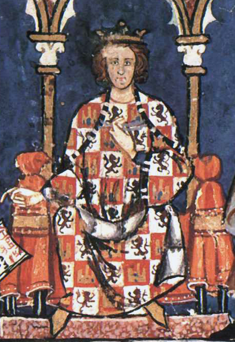 Vášnivým šachistou byl kastilský král Alfons X. FOTO: Libro de los Juegos. Scanned from Four Gothic Kings, Elizabeth Hallam ed./Creative Commons/Public Domain