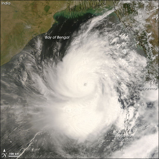 Cyklón Nargis - Juliancolton / Creative Commons / PD NASA