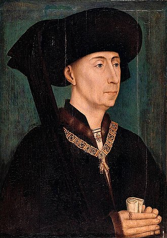 Na dvoře burgundského vévody Filipa III. Dobrého dojde i k siláckým zápasům. FOTO: After Rogier van der Weyden/Creative Commons/Public domain