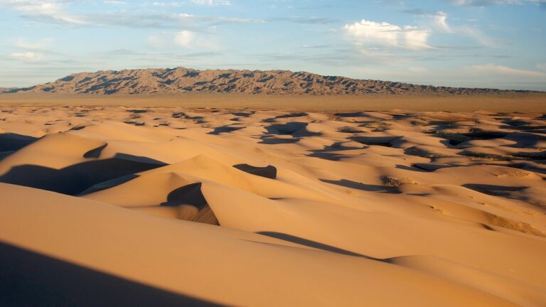 Rozlehlá poušť Gobi, domov písečného červa. Pastevci nemají pochyb o jeho existenci. Vědecká či badatelská výprava ale neuspěje ani jedna... Foto: Pixabay