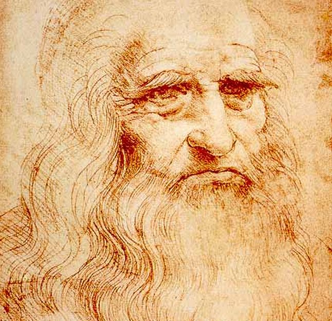 Leonardo da Vinci (Leonardo da Vinci, Volné dílo, commons.wikimedia)