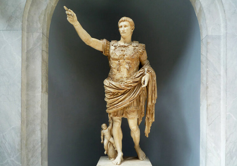 Známým vtipálkem je i římský císař Augustus. Foto: profzucker / Creative Commons / CC BY-NC-SA 2.0.