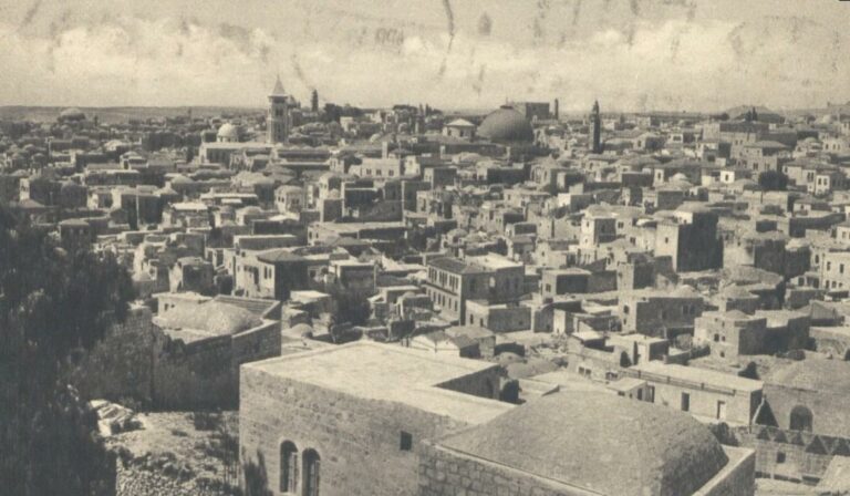 Jeruzalém v roce 1917 obsadí Britové. FOTO: Bobby~commonswiki/Creative Commons/ Public Domain