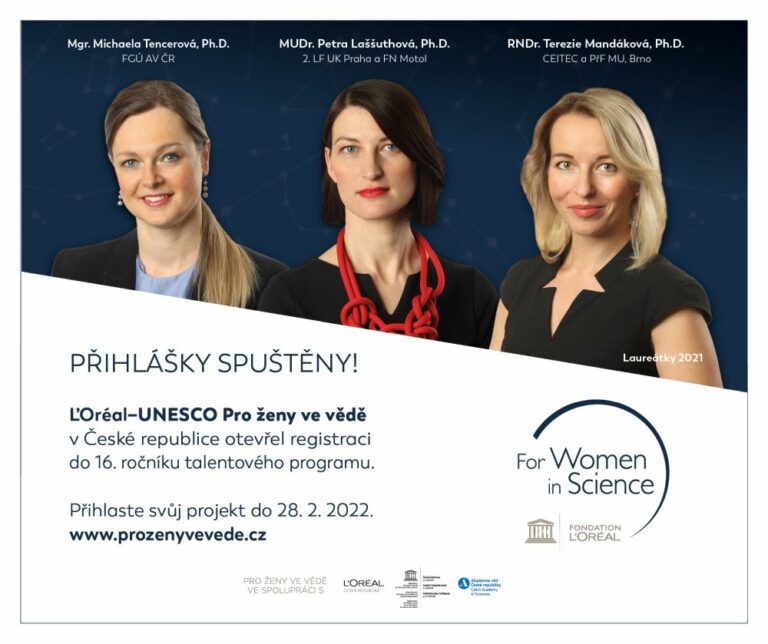 Jak v politice, tak ve vědě zůstává žen poskrovnu. Foto: L’Oréal-UNESCO Pro ženy ve vědě – PR