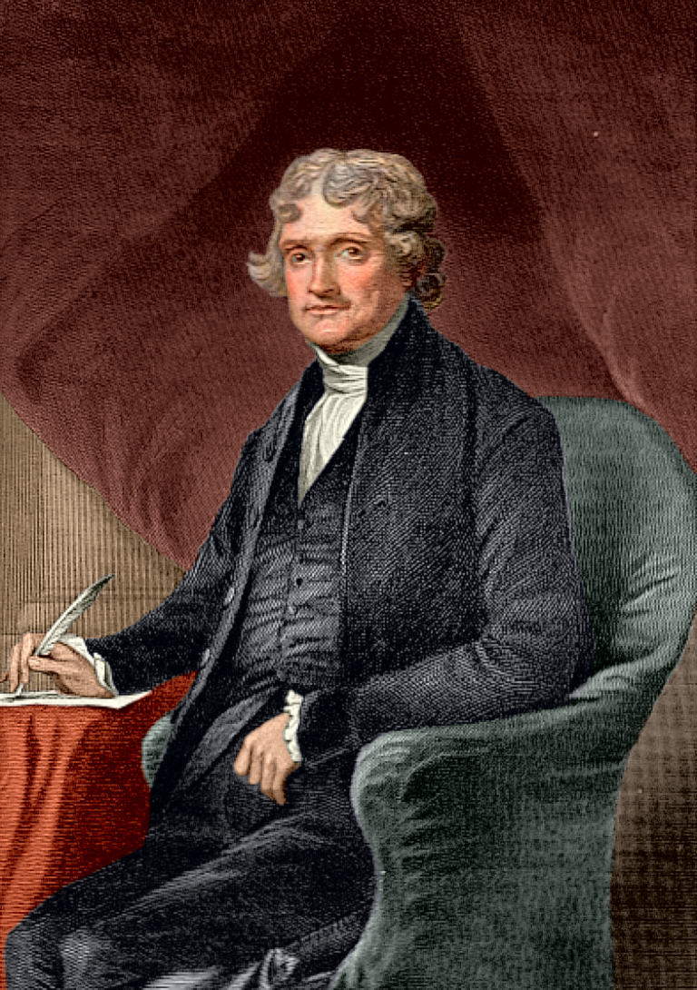 Thomas Jefferson ve volném čase vyznává trochu netradiční zálibu. FOTO: The original uploader was Jan Arkesteijn at Dutch Wikipedia/Creative Commons/Public domain