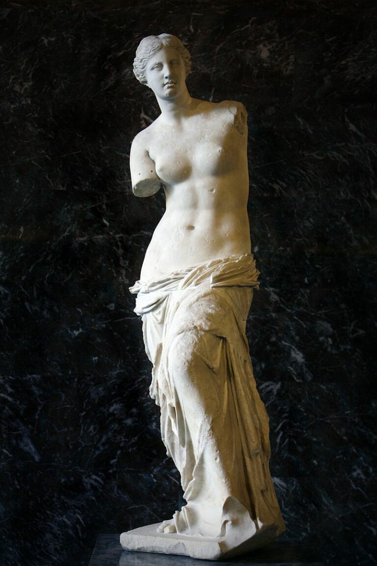 Mezi jedno z nejvzácnějších děl, které lze v Louvru spatřit, patří Venuše Mélská(Zdroj: Matt Girling/ commons.wikimedia.org/ CC BY 3.0)