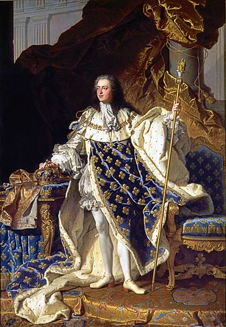 Král Ludvík XV. nemocné milence navrhne přestěhování. FOTO: Hyacinthe Rigaud/Creative Commons/Public Domain