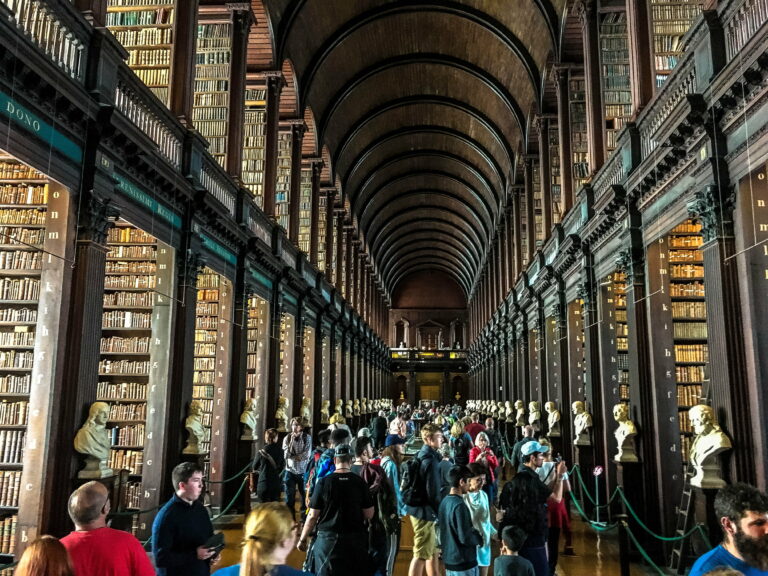 Knihovna Trinity College měla pomoci upevnit tudorovskou moc. FOTO: piqsels