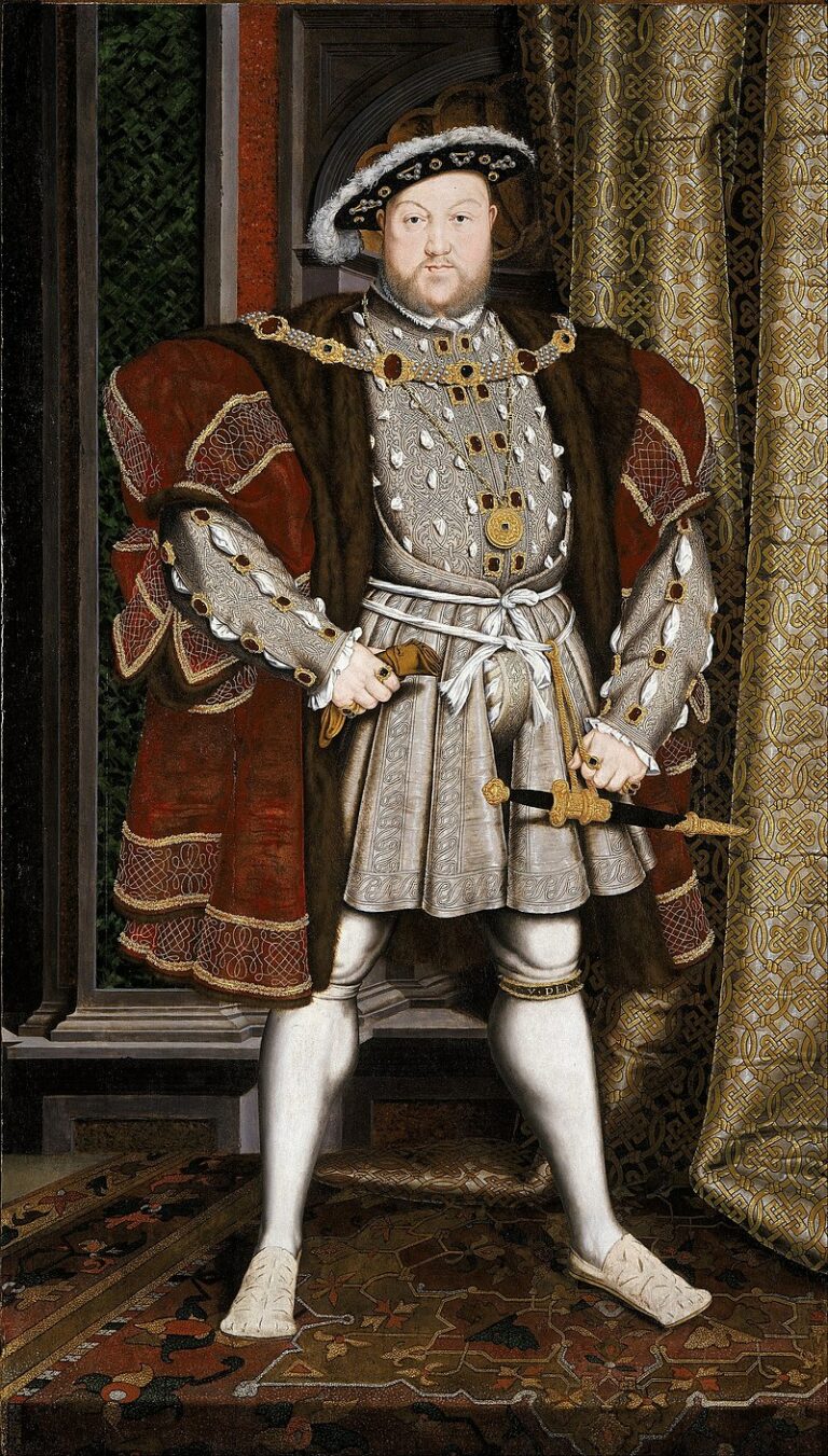 Anglický král Jindřich VIII. se pyšnil nákladnou lodí. FOTO: Hans Holbein mladší/Creative Commons/Public domain