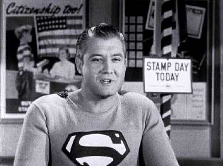 Svou roli si zopakovat také ve filmu Stamp Day for Superman v roce 1954. FOTO: U. S. Treasury Department / Creative Commons / volné dílo