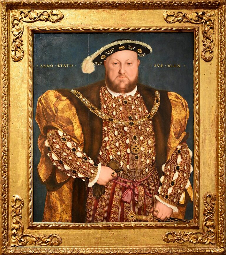 Anglický krále Jindřich VIII. odmítá vzácným kořením plýtvat. FOTO: Hans Holbein the Younger/Creative Commons/CC BY-SA 4.0