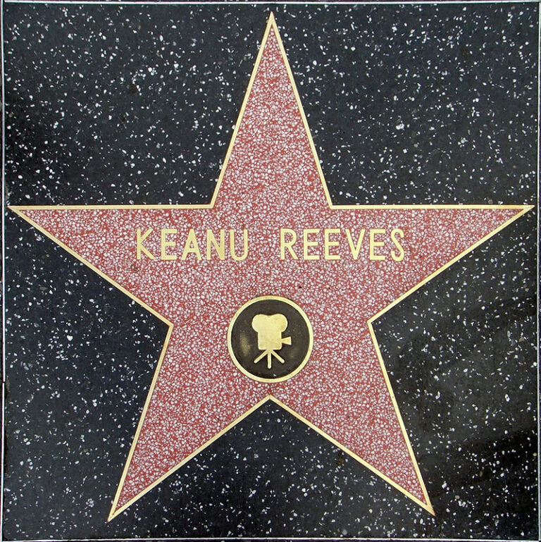 Keanu Reeves má také svou hvězdu na Hollywoodském chodníku slávy. FOTO: Michael Labowicz / Creative Commons / CC BY-SA 2.0