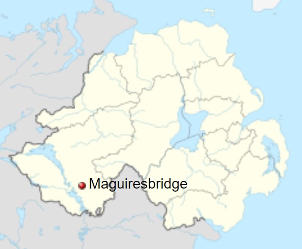 Vesnička Maguiresbridge se nachází v Severním Irsku. FOTO: NordNordWest / Creative Commons / CC BY-SA 3.0 de