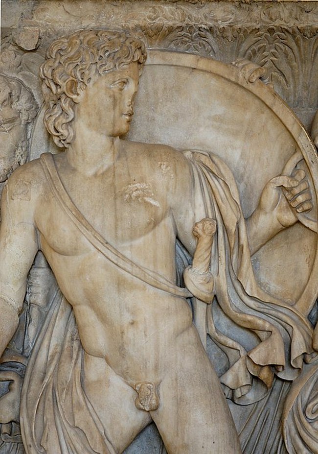 Takto si Achilla představovali ve starověkém Řecku.(Foto: Jastrow / commons.wikimedia.org / volné dílo)