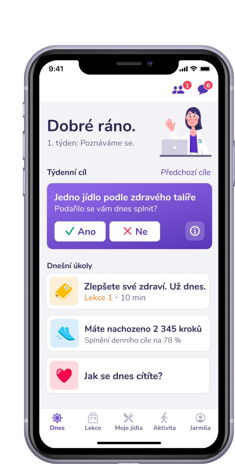 Vitadio je digitální terapeutikum, které se zaměřuje na podporu léčby diabetu 2. typu. Foto: ACCEDO Czech Republic Communications
