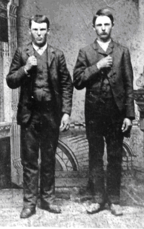 Jesse s bratrem Frankem v roce 1872 FOTO: U. S. Army Corps of Engineers / Creative Commons / volné dílo