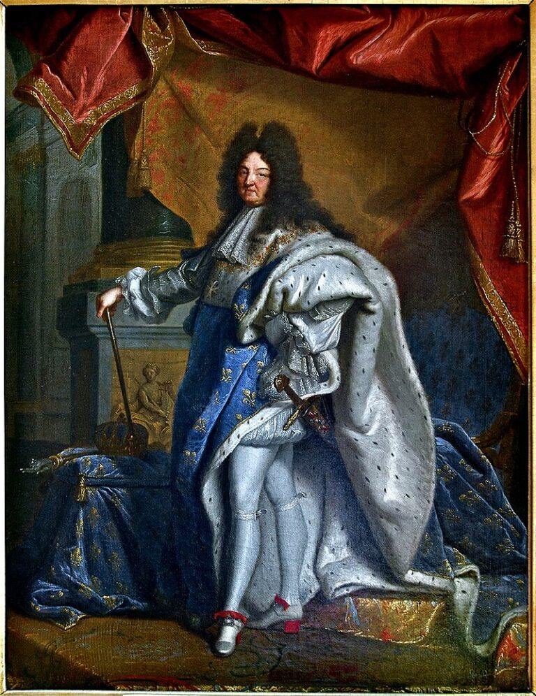 Kvůli nákladnému životnímu stylu Ludvíka XIV. se francouzské státní kasa řádně prohnula. FOTO: Hyacinthe Rigaud/Creative Commons/CC0