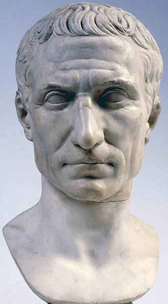 Julius Caesar chce dobýt Galii. FOTO: Neznámý autor/Creative Commons/Public domain