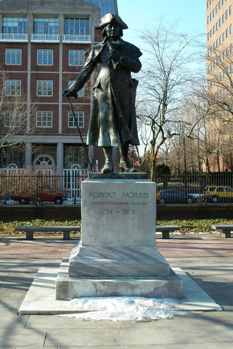 Morrisova socha zdobí Independence National Historical Park ve Filadelfii. FOTO: Bruce Andersen / Creative Commons / CC BY-SA 3.0