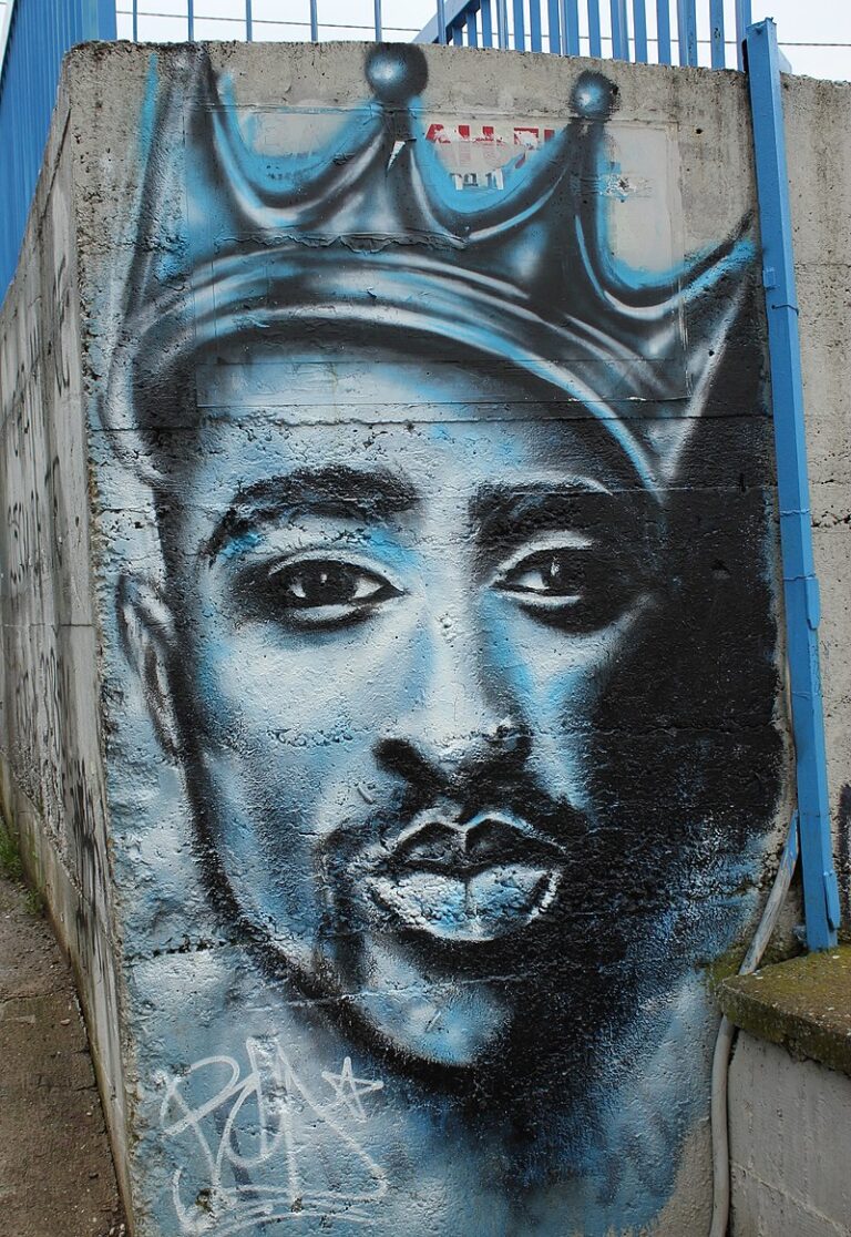 Pro své fanoušky je Tupac stále králem. FOTO: Čigot / Creative Commons / CC BY-SA 4.0