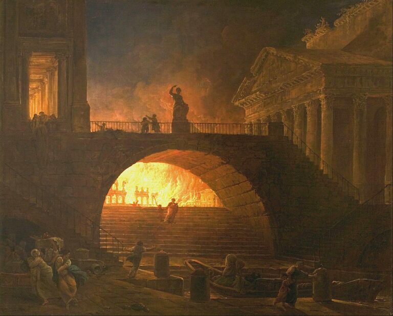 Požár zachvátil Řím v roce 64. FOTO: kunst-fuer-alle / Creative Commons / volné dílo
