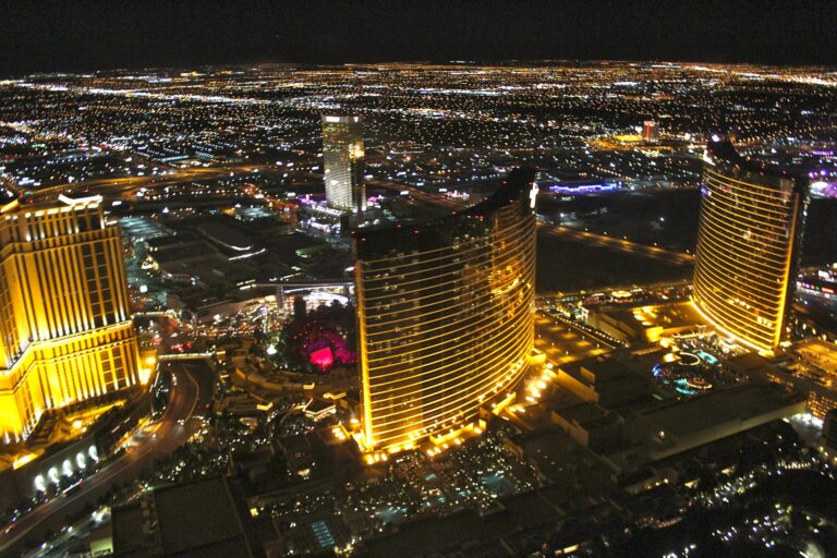 Vegas z ptačí perspektivy je skutečně obdivuhodné. Foto: pixabay