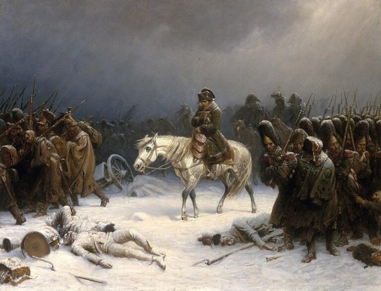 Výprava do Ruska skončila pro Napoleona neslavným ústupem. FOTO: Adolph Northen / Creative Commons / volné dílo