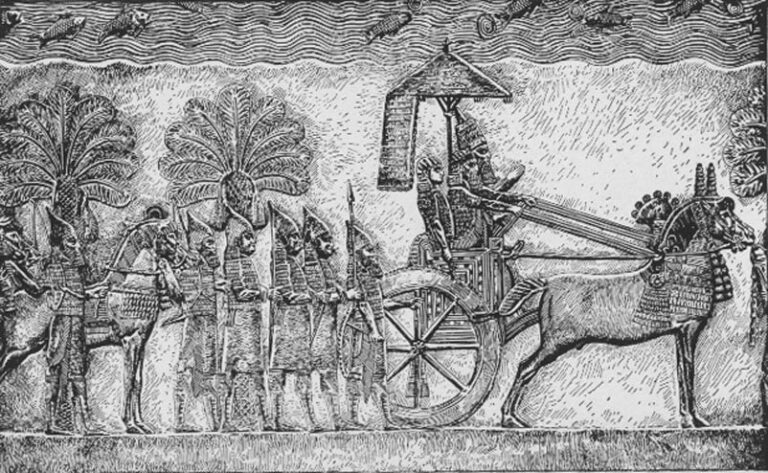 Asyrský král Senacherib založil město Ninive. a možná v nich vybudoval visuté zahrady. FOTO: Neznámý autor / Creative Commons / volné dílo