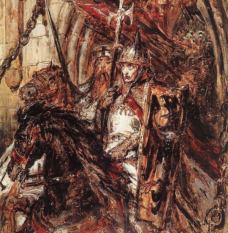 Jindřich II. Pobožný si jde pro smrt. FOTO: Jan Matejko/Creative Commons/Public domain