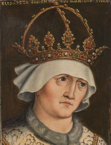 Alžběta Lucemburská prý nařídila své dvorní dámě, aby korunu ukradla. FOTO: Neznámý autor/Creative Commons/Public domain
