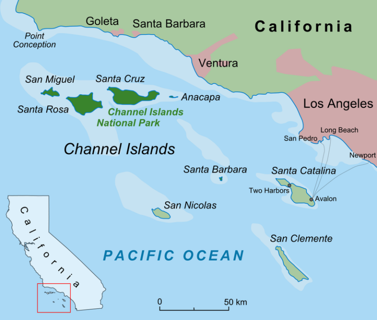 Ostrovy Channel Islands, domovina otrávených Indiánů. FOTO: Lencer/Creative Commons/CC BY-SA 3.0
