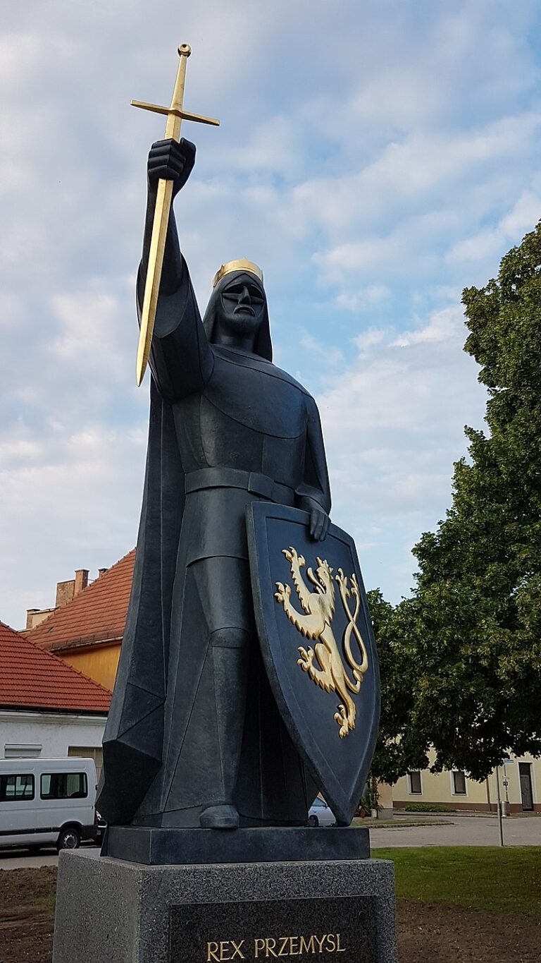 Král Přemysl Otakar II. si Lichtenštejny mazaně zaváže. FOTO: Dr. Petr Skácel, CC BY-SA 4.0