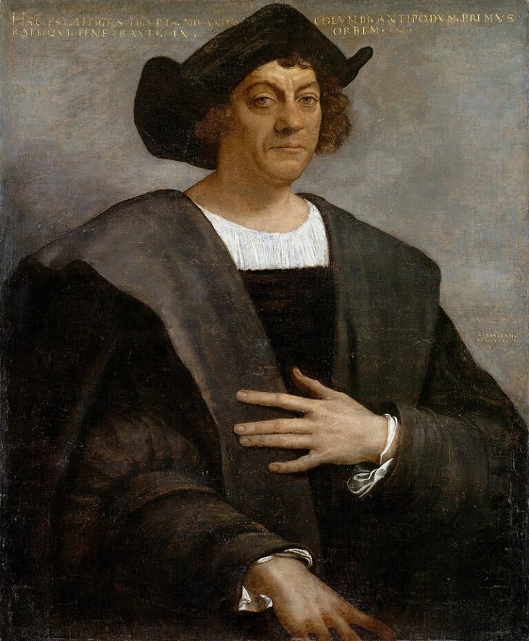 Kryštof Kolumbus Brendanův příběh dobře zná. FOTO: Sebastiano del Piombo/Creative Commons/Public domain