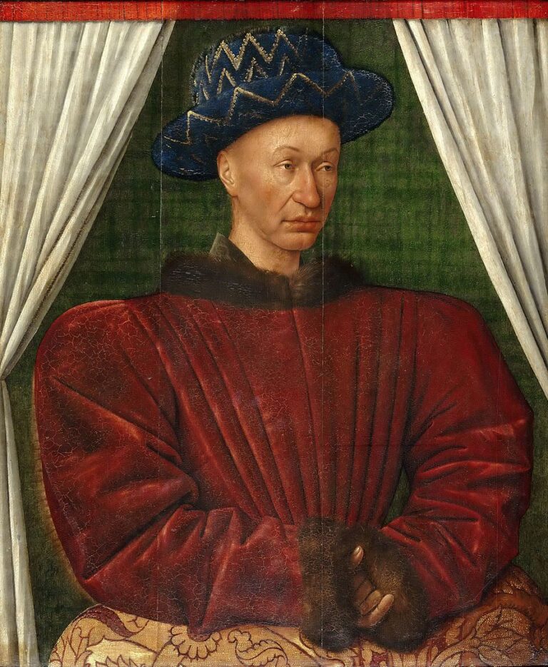 Francouzský král Karel VII (volné dílo, commons.wikimedia)