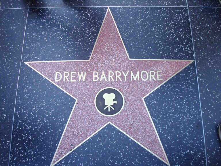 Drew Barrymore má svou hvězdu na hollywoodském chodníku slávy. FOTO: Neelix / Creative Commons / volné dílo