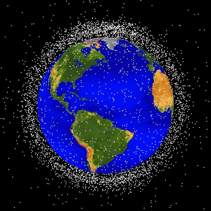 Americký Národní úřad pro letectví a vesmír (NASA) bere hrozbu kolizí s vesmírným odpadem vážně. Foto: Pixabay
