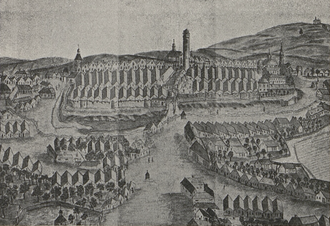 Takto vypadalo město Domažlice v 18. století. FOTO: Neznámý autor/Creative Commons/CC BY-SA 4.0