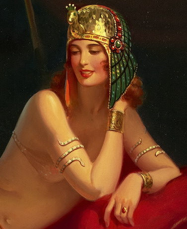 Egyptská královna Kleopatra VII. patřila k velkým parádnicím. FOTO: Edward Mason Eggleston/Creative Commons/Public domain