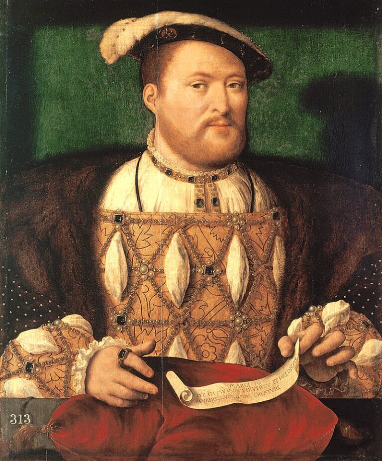 Jindřich VIII. se postupem času měnil v tlouštíka. FOTO: Joos van Cleve/Creative Commons/Public domain