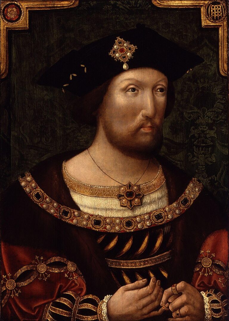 Jindřich VIII. touží po špercích darovaných sestře. FOTO: National Portrait Gallery/Creative Commons/Public domain