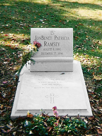JonBenétin hrob ve městě Marietta v Georgii. FOTO: Taurusrus / Creative Commons / CC BY-SA 3.0