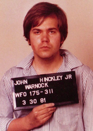 John Hinckley v březnu 1981 FOTO: FBI / Creative Commons / volné dílo