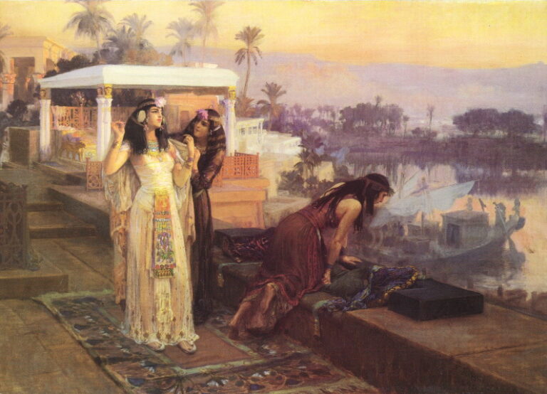 Královna Kleopatra prý používala modrý pigment ve svých očních stínech.(Foto: neznámý autor / commons.wikimedia.org / volné dílo)