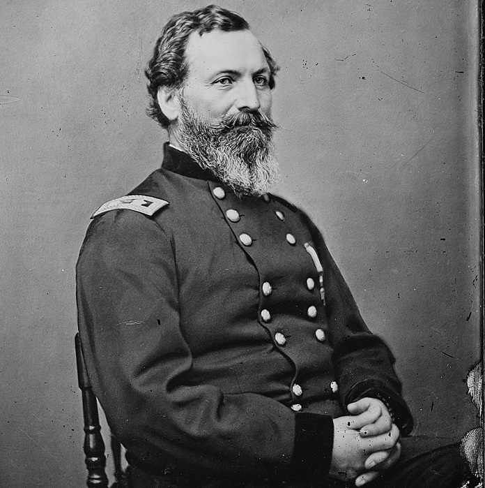 Generál John Sedgwick svým dělostřelcům vynadá. FOTO: The U.S. National Archives/Creative Commons/Public domain