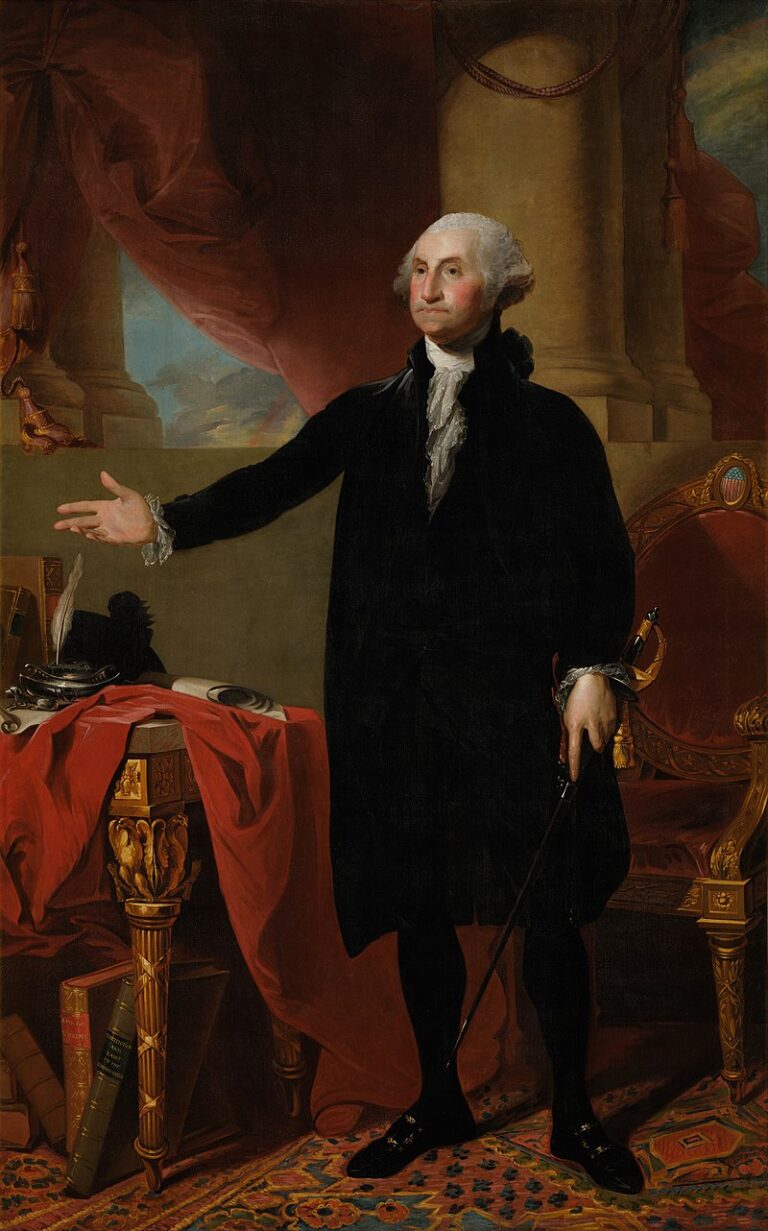 I první muž USA George Washington měl strach, že ho do rakve uloží živého. FOTO: Gilbert Stuart/Creative Commons/Public domain