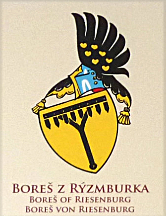 Osobní erb Boreše z Rýzmburka. FOTO: SchiDD/Creative Commons/CC BY-SA 4.0