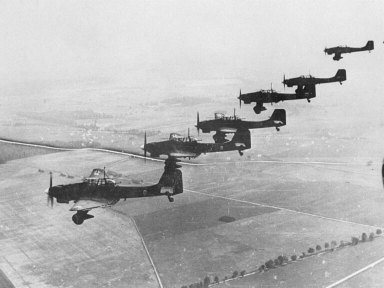 Luftwaffe nad Polskem na podzim 1939 FOTO: Bundesarchiv Bild / Creative Commons / CC BY-SA 3.0 de
